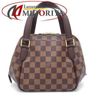 Louis Vuitton Damier Belem Ebene Brown Handbag